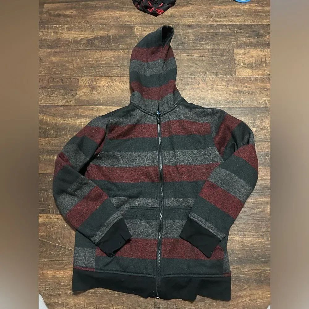 Boys Tony Hawk Fleece Lined Zip Up Hoodie Jacket